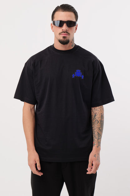 T-shirt Logo Preta Royal
